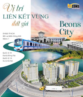 Vị trí liên kết vùng đắt giá của Bcons City